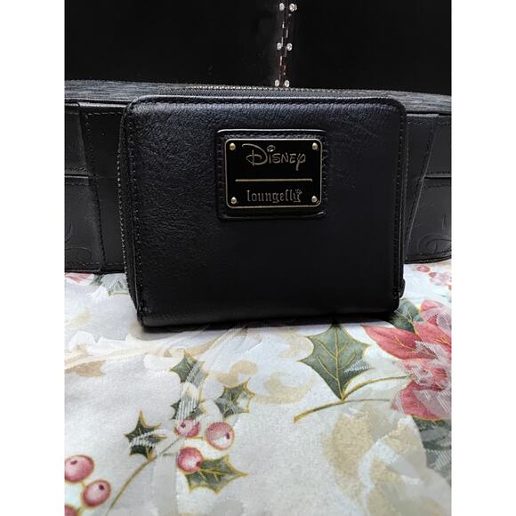 Disney Official Lounge fly Zip Around Wallet featuring Mickey & Pluto Black main image 6
